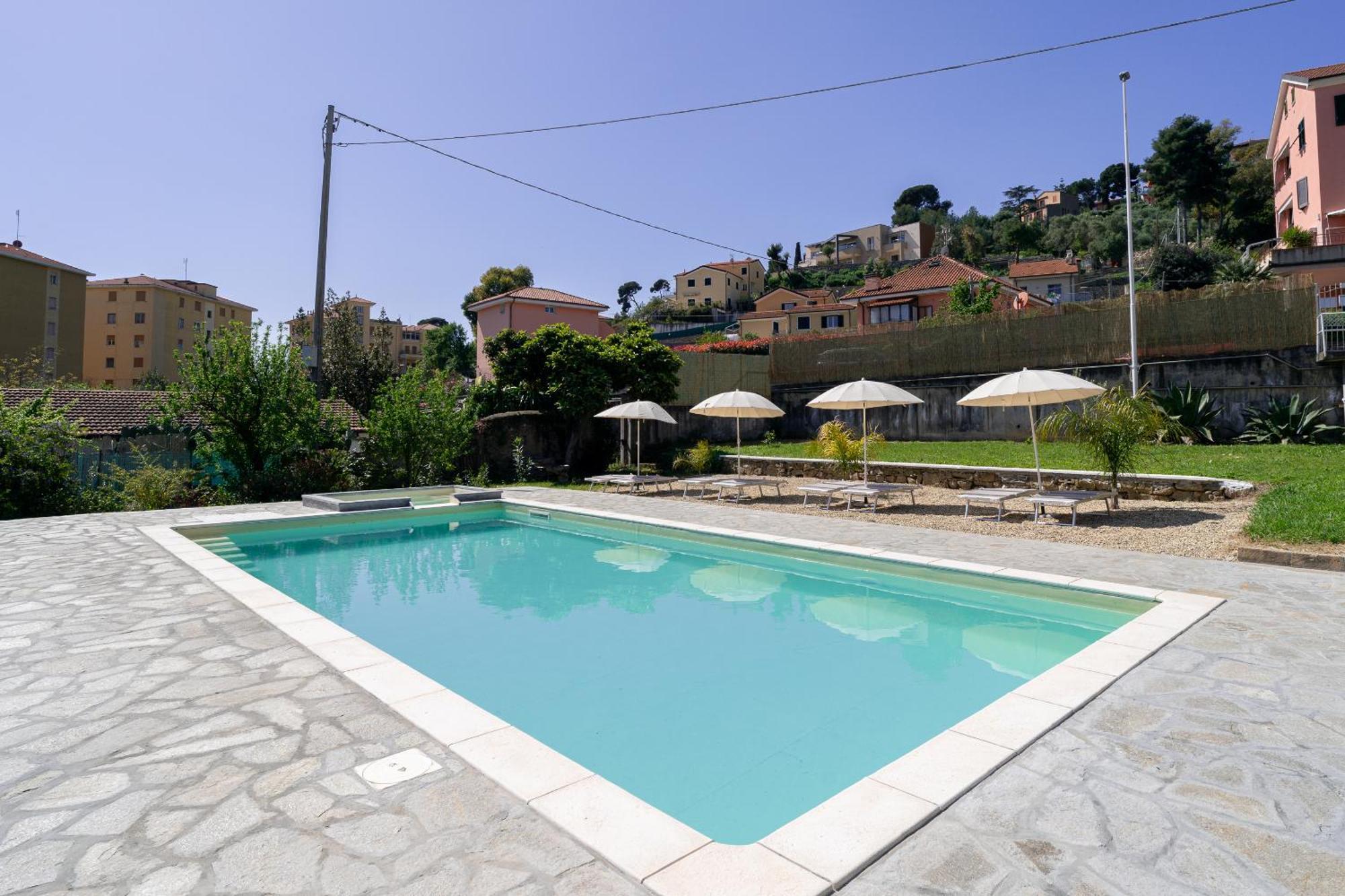 Il Gattino Di Porto - Apt 1 - Monolocale Veranda Piscina Imperia Dış mekan fotoğraf
