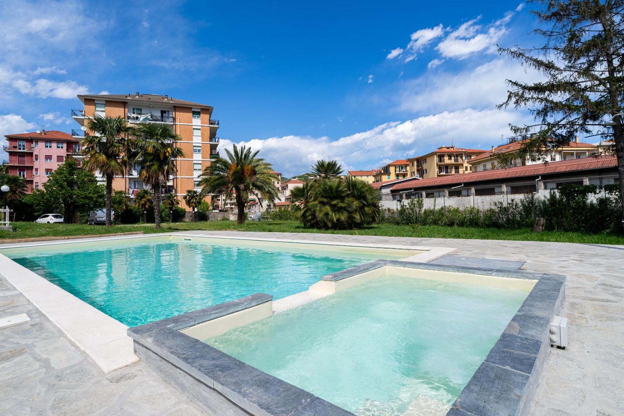 Il Gattino Di Porto - Apt 1 - Monolocale Veranda Piscina Imperia Dış mekan fotoğraf